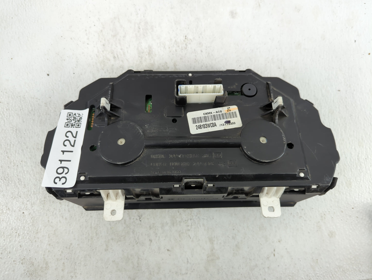 2014 Nissan Versa Note Instrument Cluster Speedometer Gauges P/N:248103AN0A 248103WC0A, 248109KA1A Fits OEM Used Auto Parts 