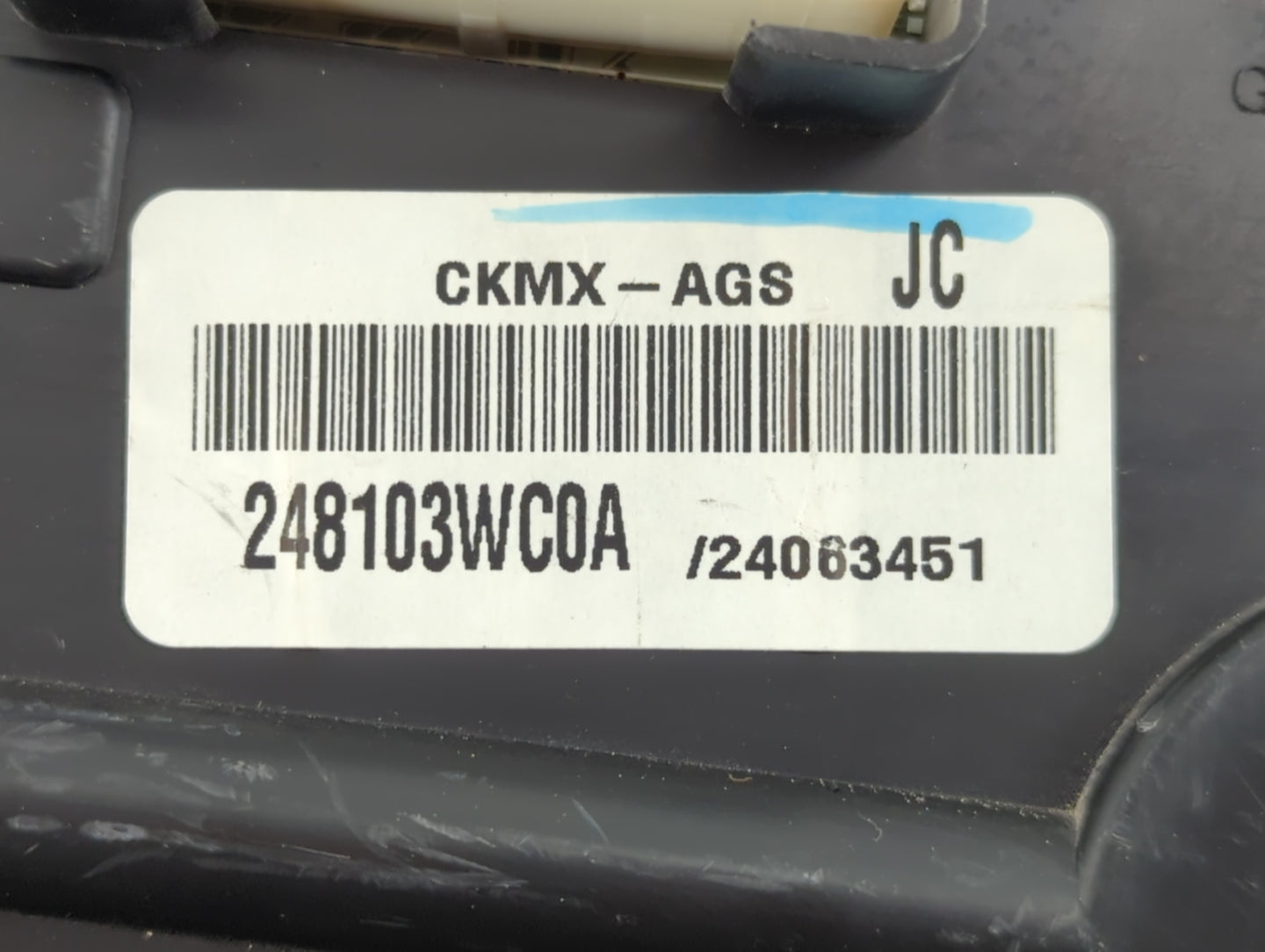2014 Nissan Versa Note Instrument Cluster Speedometer Gauges P/N:248103WC0A Fits OEM Used Auto Parts - Oemusedautoparts1.com