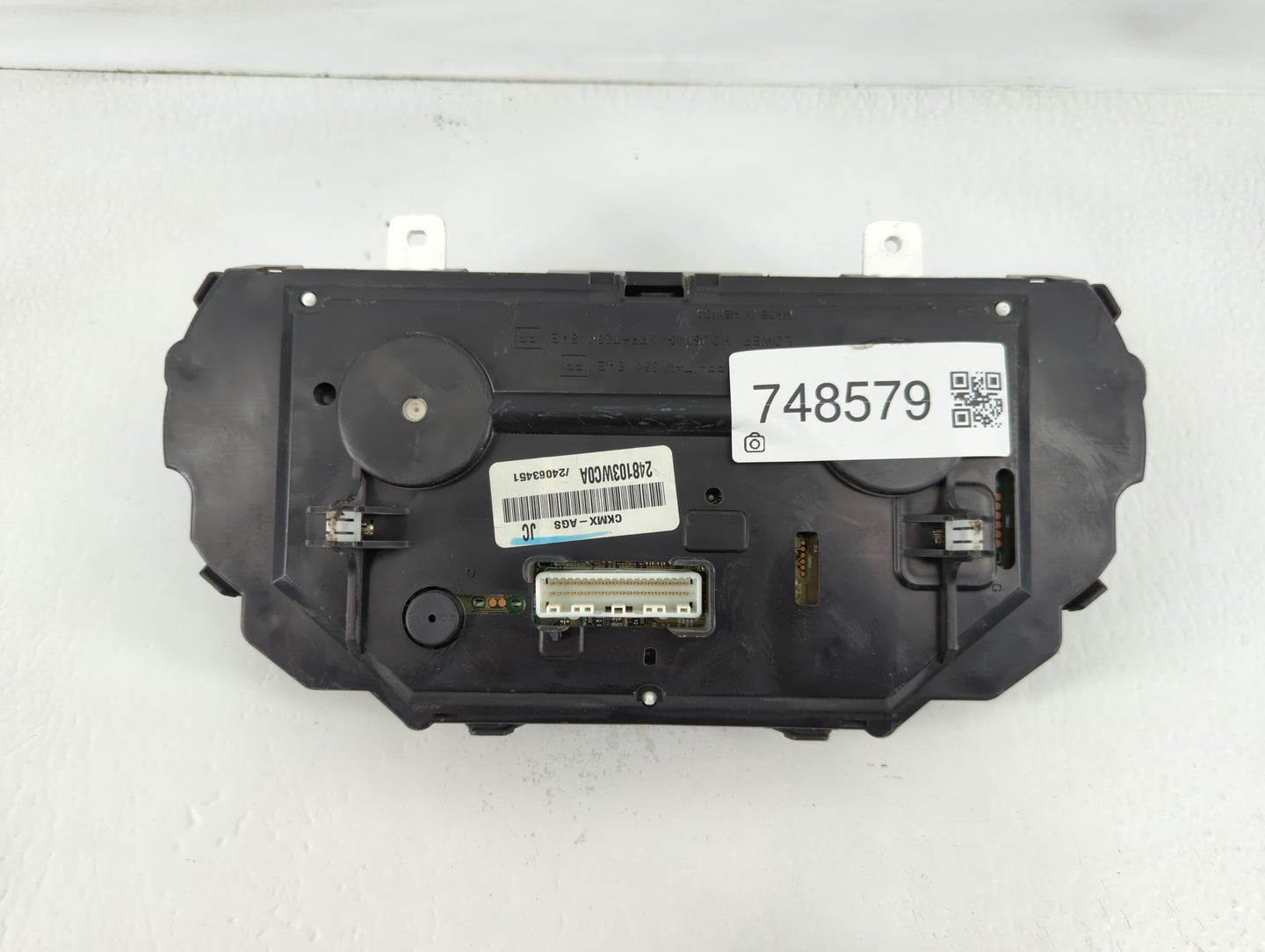 2014 Nissan Versa Note Instrument Cluster Speedometer Gauges P/N:248103WC0A Fits OEM Used Auto Parts - Oemusedautoparts1.com