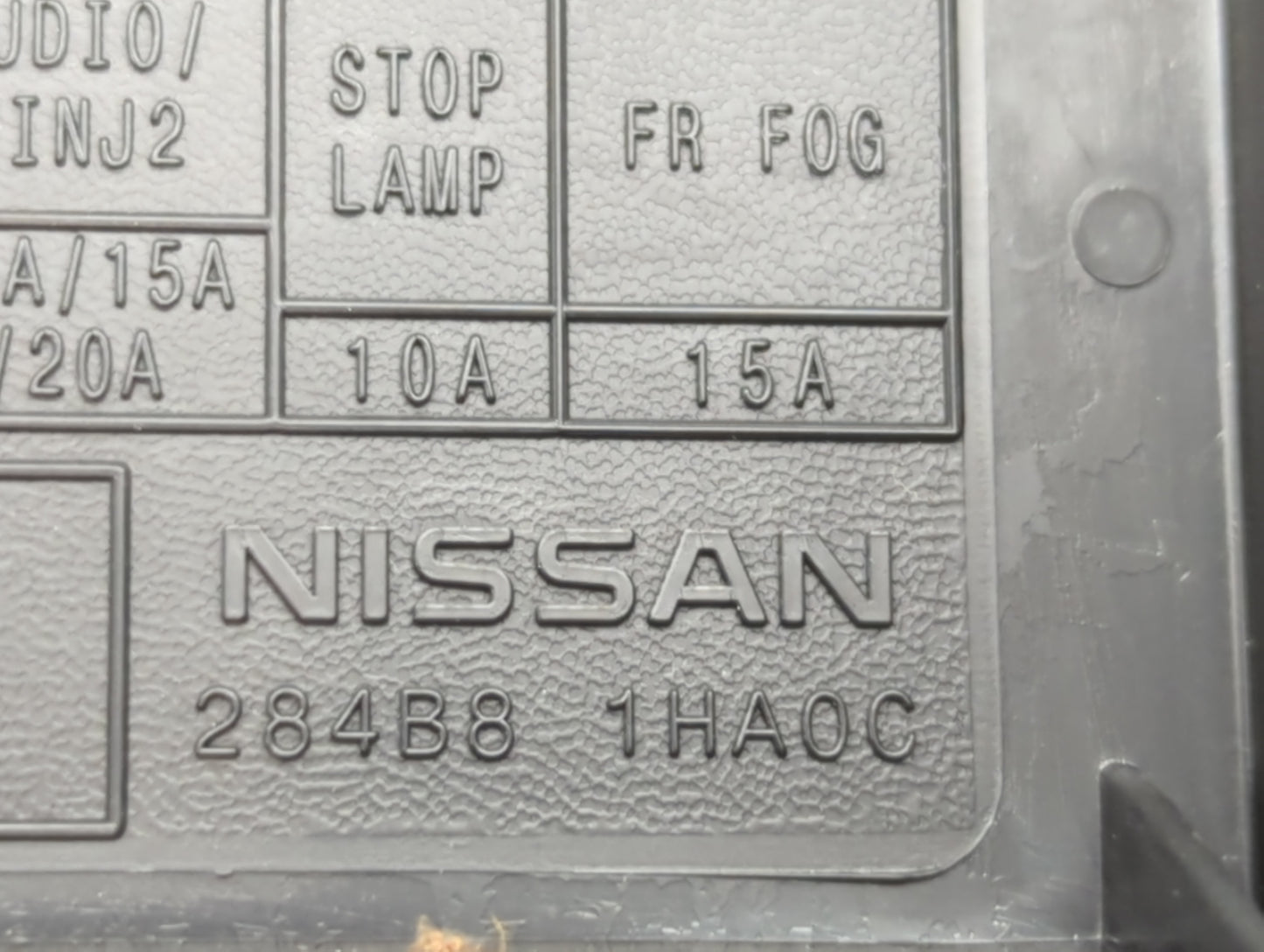 2014-2019 Nissan Versa Note Fusebox Fuse Box Panel Relay Module P/N:284B8 1HA0C Fits Fits 2013 2014 2015 2016 2017 2018 2019