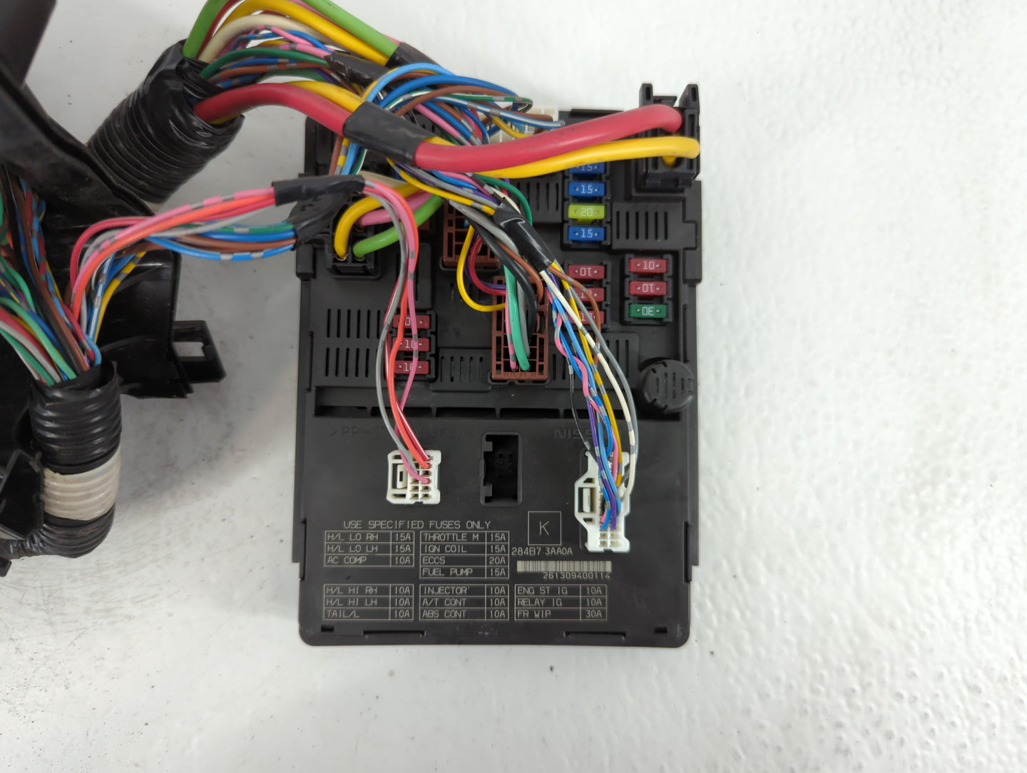 2014-2019 Nissan Versa Note Fusebox Fuse Box Panel Relay Module P/N:284B7 3AA0A Fits Fits 2013 2014 2015 2016 2017 2018 2019
