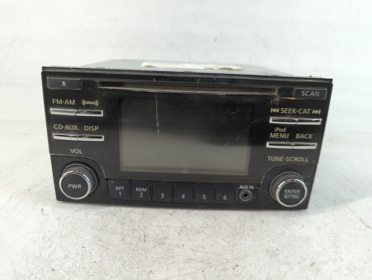 2014-2019 Nissan Versa Note Am Fm Cd Player Radio Receiver - Oemusedautoparts1.com