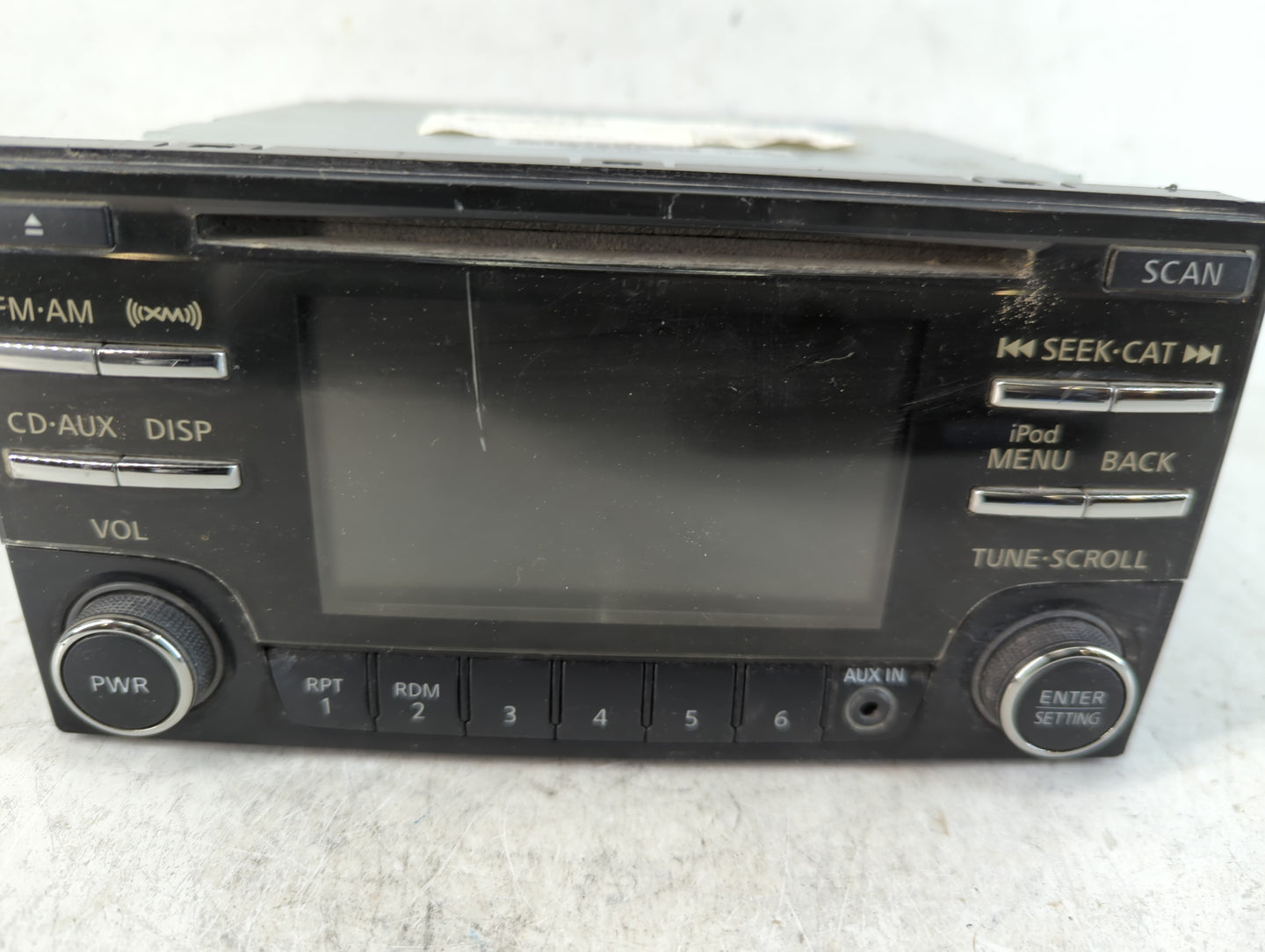 2014-2019 Nissan Versa Note Am Fm Cd Player Radio Receiver - Oemusedautoparts1.com