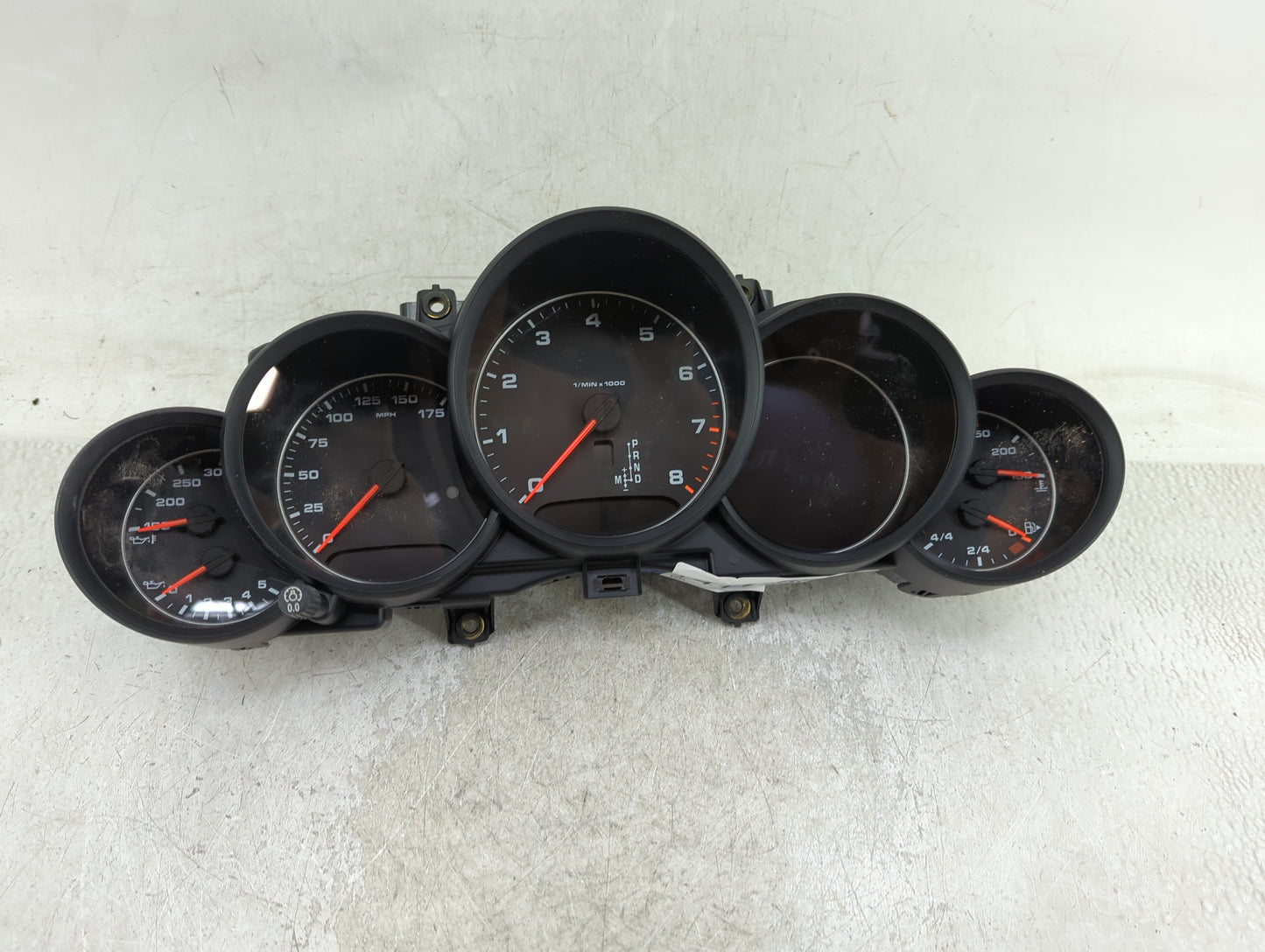 2013-2014 Porsche Cayenne Instrument Cluster Speedometer Gauges P/N:95864113620 Fits Fits 2013 2014 OEM Used Auto Parts - Oe