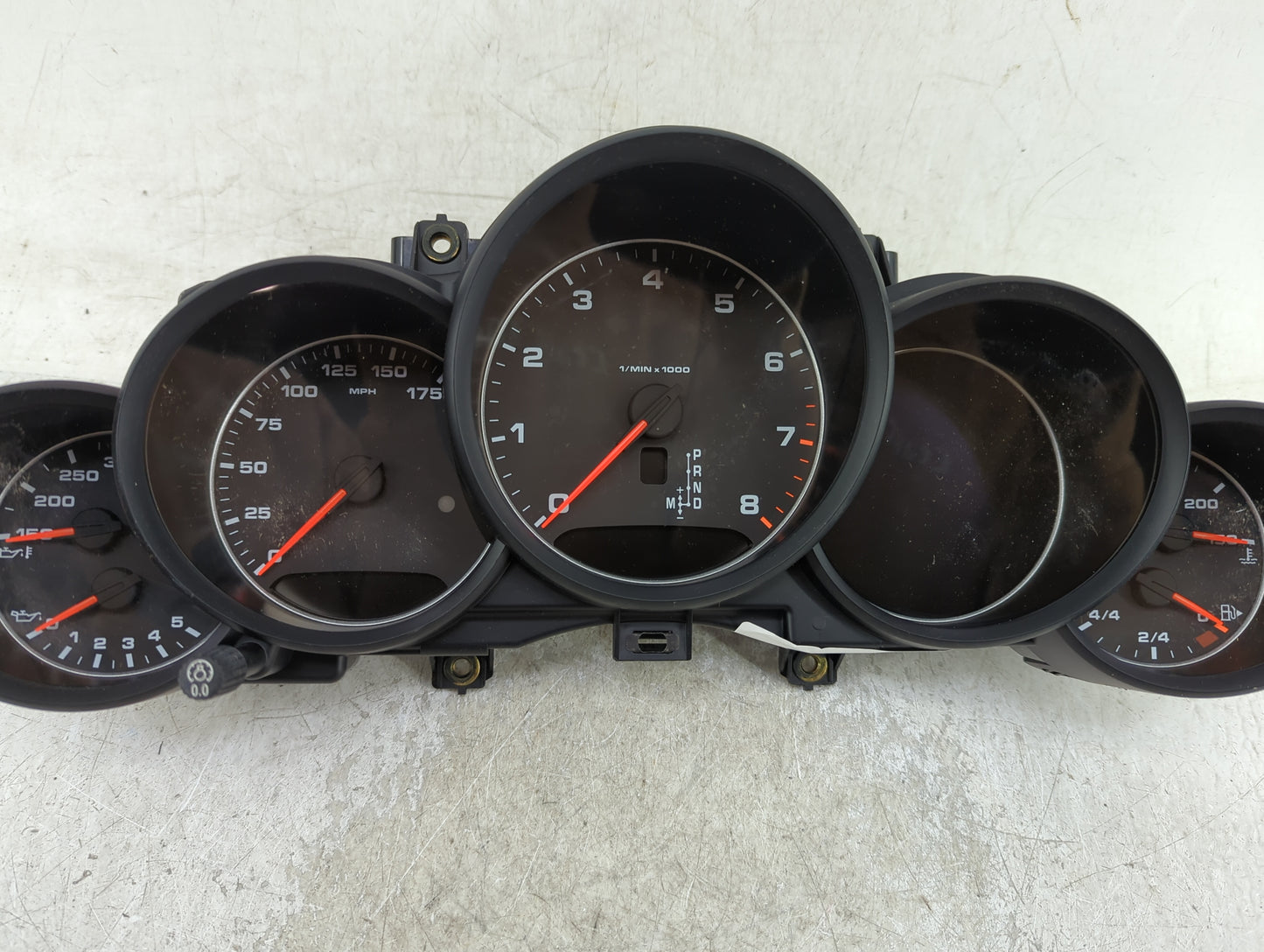 2013-2014 Porsche Cayenne Instrument Cluster Speedometer Gauges P/N:95864113620 Fits Fits 2013 2014 OEM Used Auto Parts - Oe