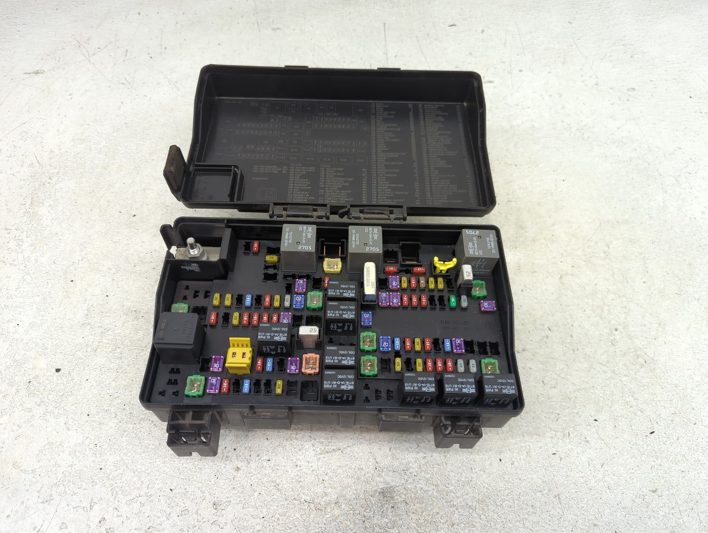 2014 Ram 1500 Fusebox Fuse Box Panel Relay Module P/N:7140-1980-30 7140-5131-30 Fits OEM Used Auto Parts - Oemusedautoparts1