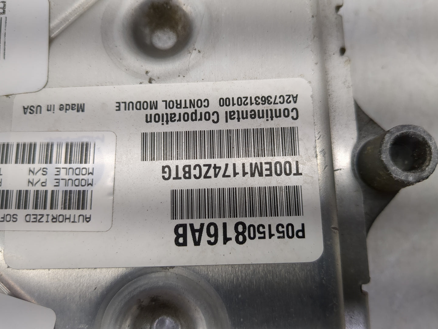 2014 Ram 1500 PCM Engine Control Computer ECU ECM PCU OEM P/N:P05150816AB T00EM1174ZCBTG, P68153791AF, A2C73631201 00 Fits O