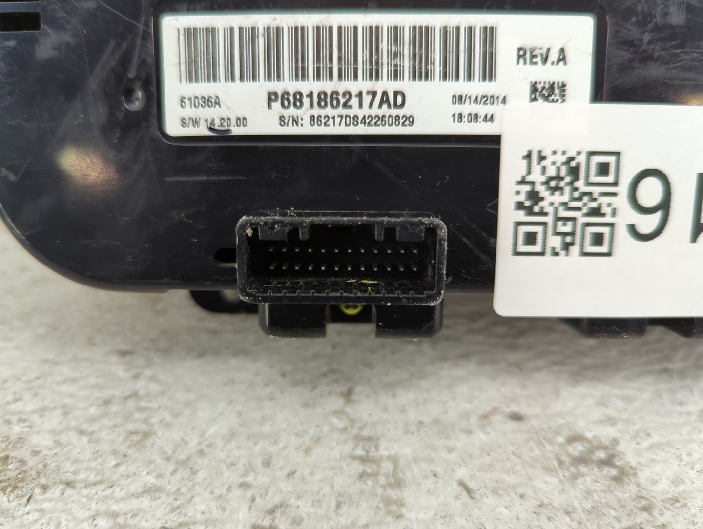 2013-2022 Ram 1500 Climate Control Module Temperature AC/Heater Replacement P/N:P68186217AD Fits OEM Used Auto Parts - Oemus