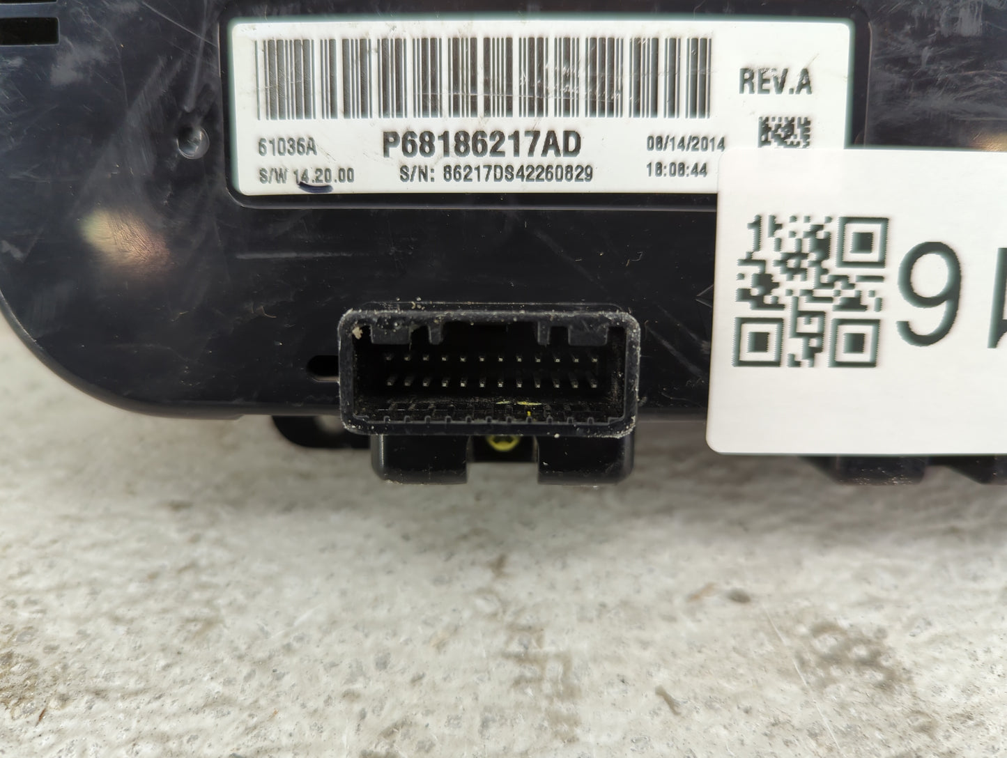 2013-2022 Ram 1500 Climate Control Module Temperature AC/Heater Replacement P/N:P68186217AD Fits OEM Used Auto Parts - Oemus