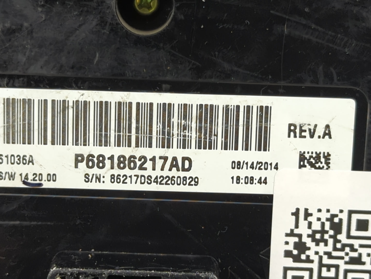 2013-2022 Ram 1500 Climate Control Module Temperature AC/Heater Replacement P/N:P68186217AD Fits OEM Used Auto Parts - Oemus