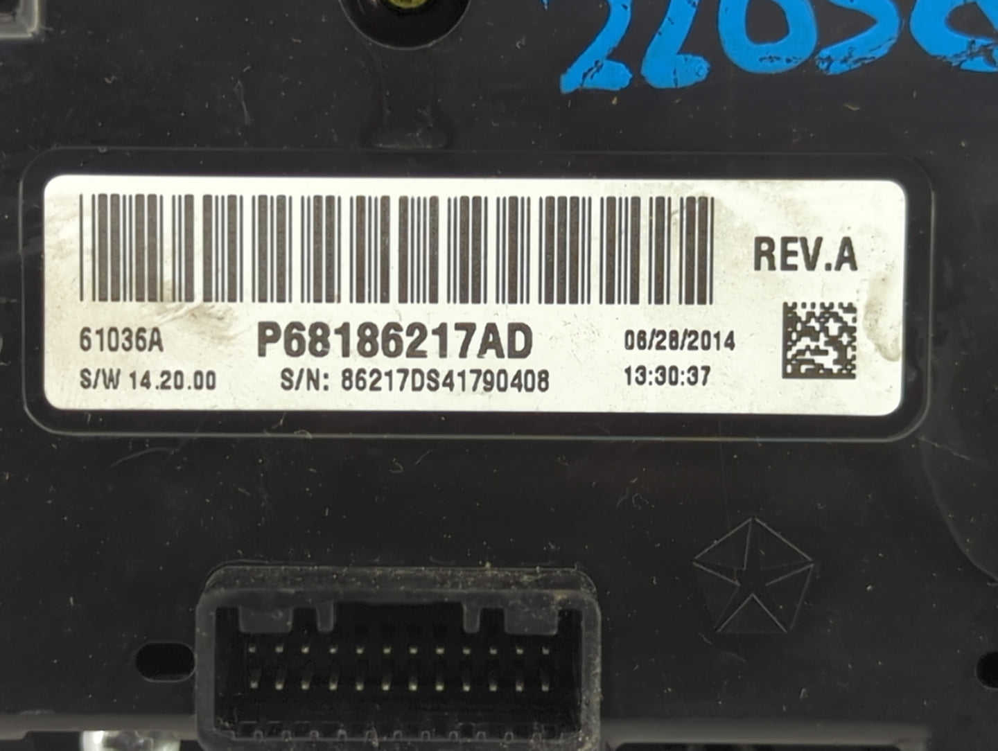 2013-2022 Ram 1500 Climate Control Module Temperature AC/Heater Replacement P/N:P68186217AD Fits OEM Used Auto Parts - Oemus