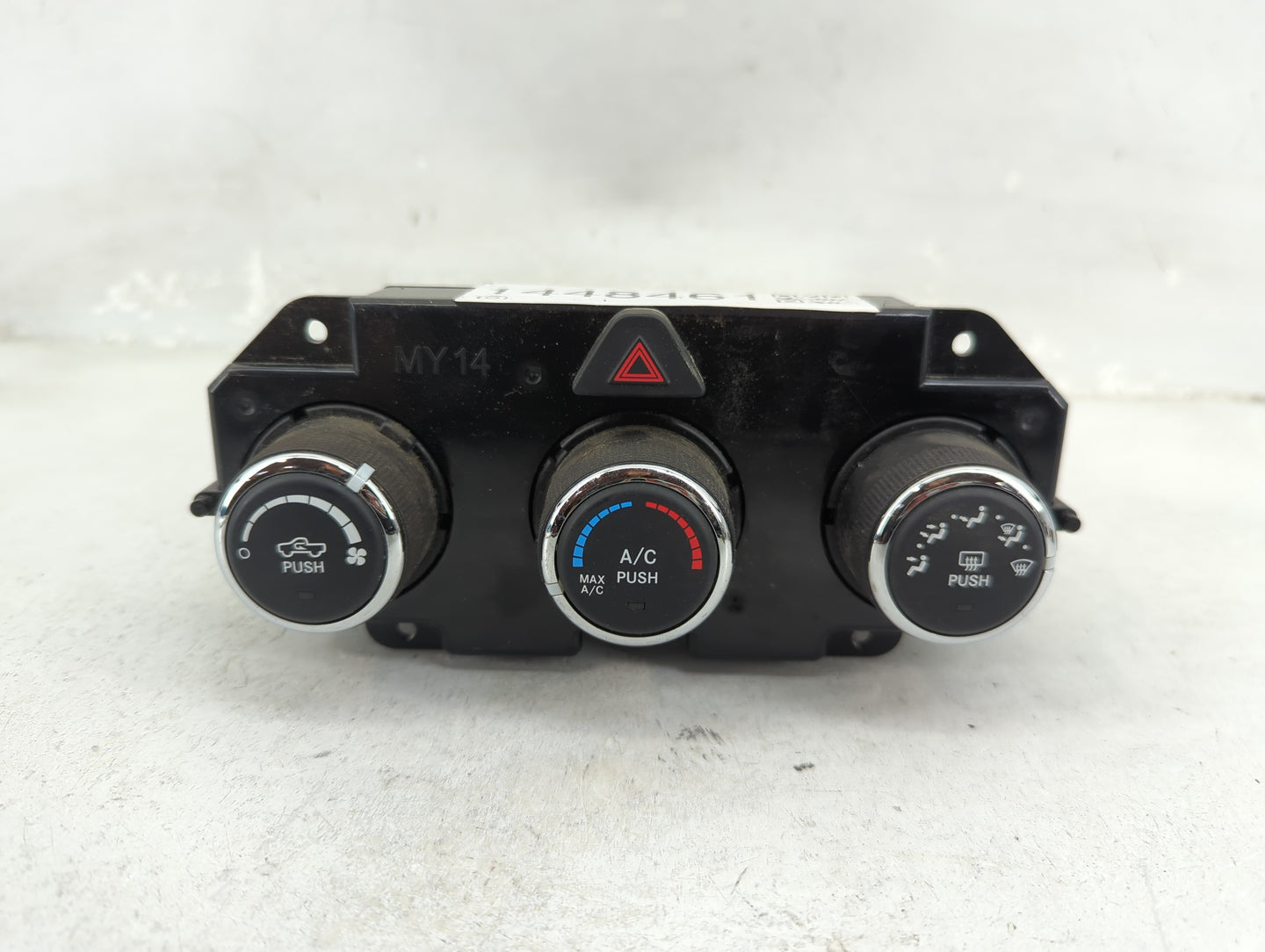 2014 Ram 1500 Climate Control Module Temperature AC/Heater Replacement P/N:P68186217AC Fits OEM Used Auto Parts - Oemusedaut