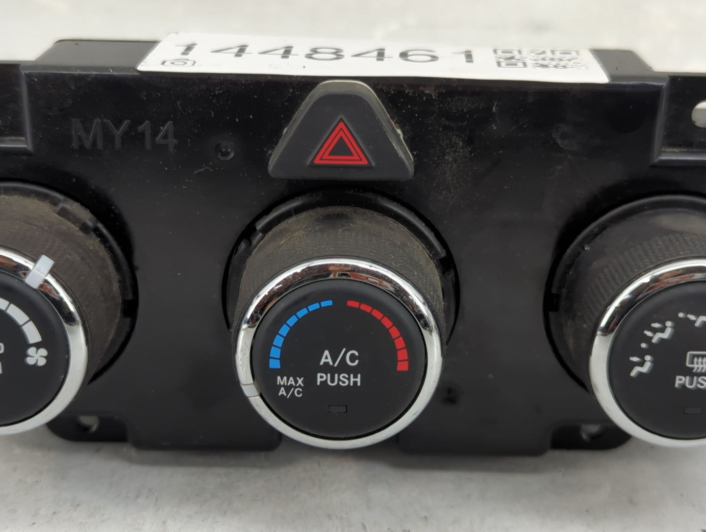 2014 Ram 1500 Climate Control Module Temperature AC/Heater Replacement P/N:P68186217AC Fits OEM Used Auto Parts - Oemusedaut