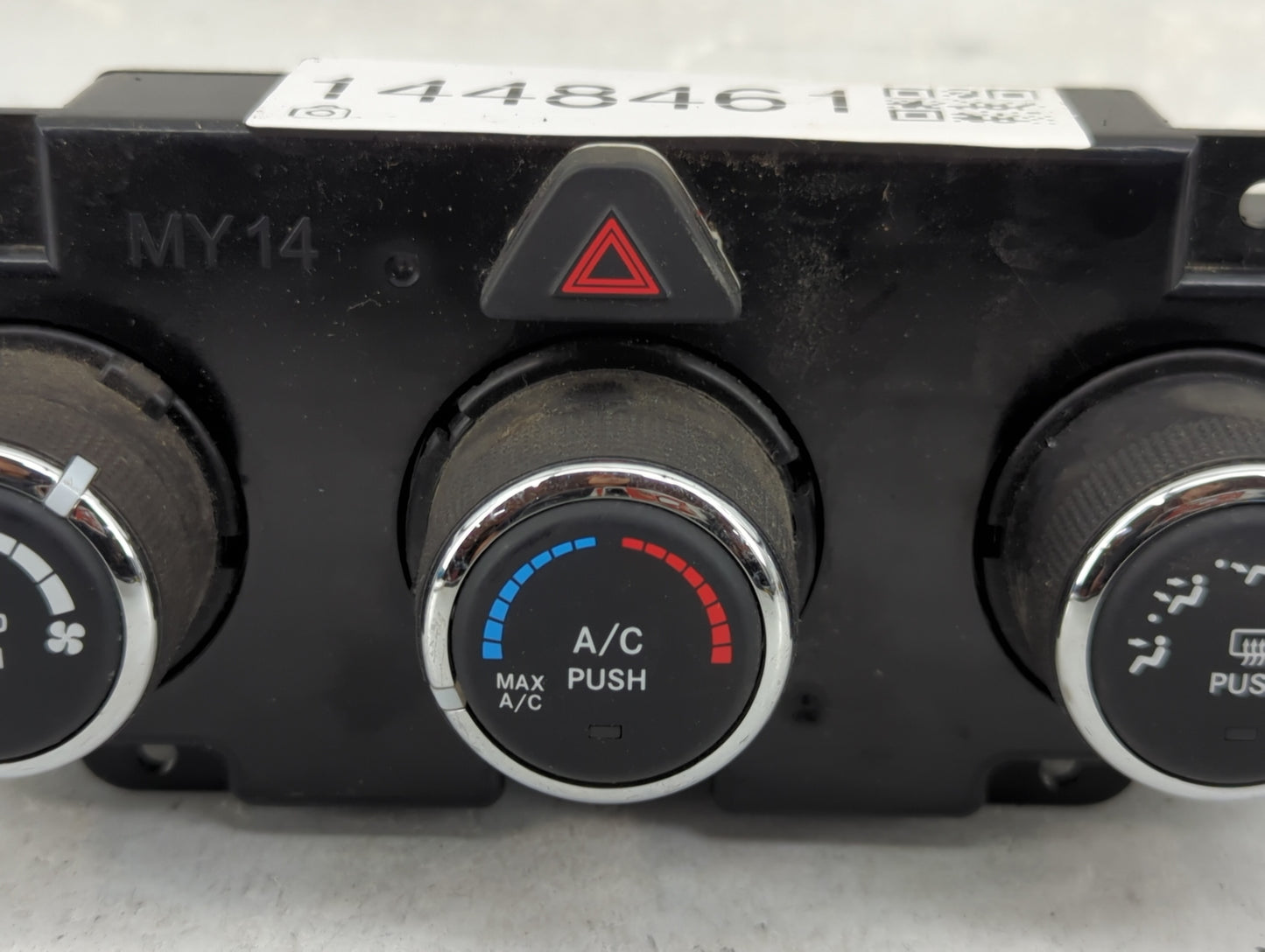 2014 Ram 1500 Climate Control Module Temperature AC/Heater Replacement P/N:P68186217AC Fits OEM Used Auto Parts - Oemusedaut