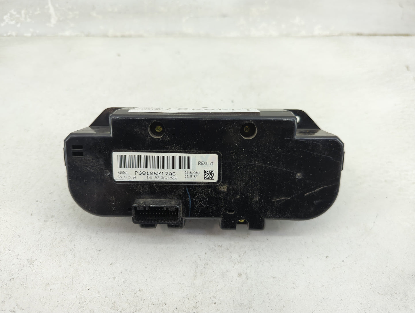 2014 Ram 1500 Climate Control Module Temperature AC/Heater Replacement P/N:P68186217AC Fits OEM Used Auto Parts - Oemusedaut