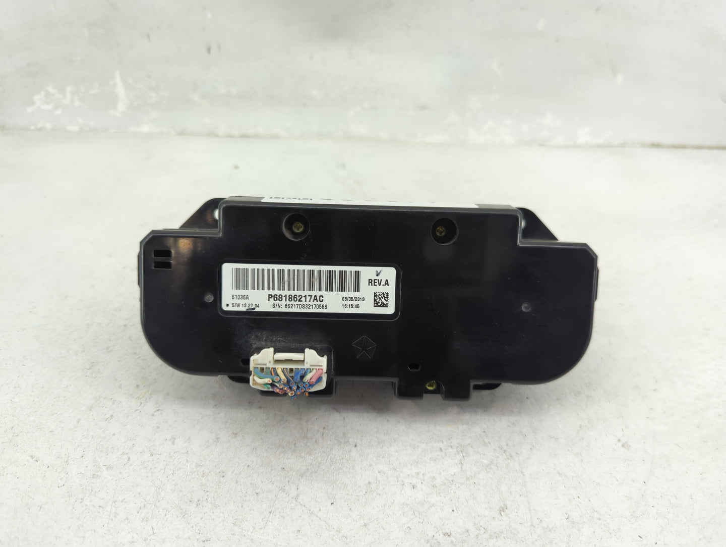 2014 Ram 1500 Climate Control Module Temperature AC/Heater Replacement P/N:P68186217AC Fits OEM Used Auto Parts - Oemusedaut