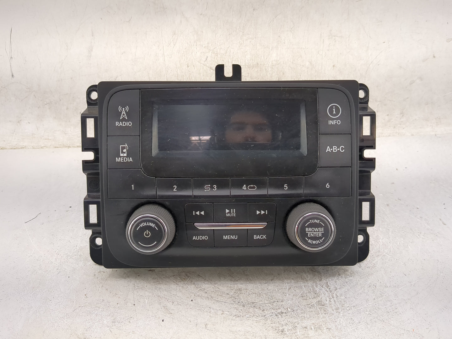 2014 Ram 1500 Radio AM FM Cd Player Receiver Replacement P/N:P68226683AA Fits OEM Used Auto Parts - Oemusedautoparts1.com