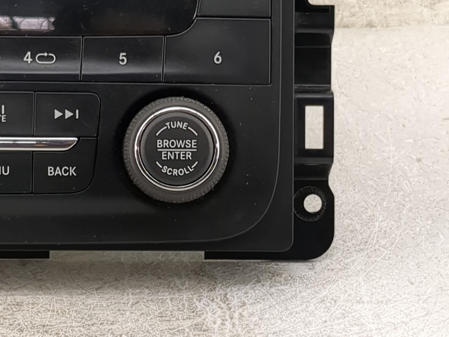 2014 Ram 1500 Radio AM FM Cd Player Receiver Replacement P/N:P68226683AA Fits OEM Used Auto Parts - Oemusedautoparts1.com