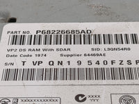 2014 Ram 1500 Radio AM FM Cd Player Receiver Replacement P/N:P68226685AD Fits OEM Used Auto Parts - Oemusedautoparts1.com