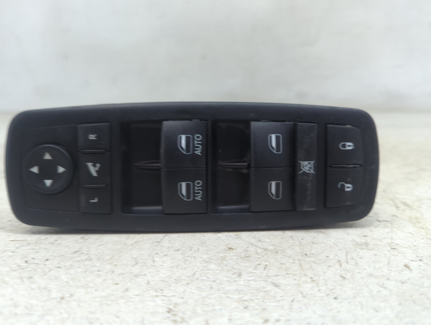 2014 Ram 1500 Master Power Window Switch Replacement Driver Side Left P/N:68183752AB Fits OEM Used Auto Parts - Oemusedautop