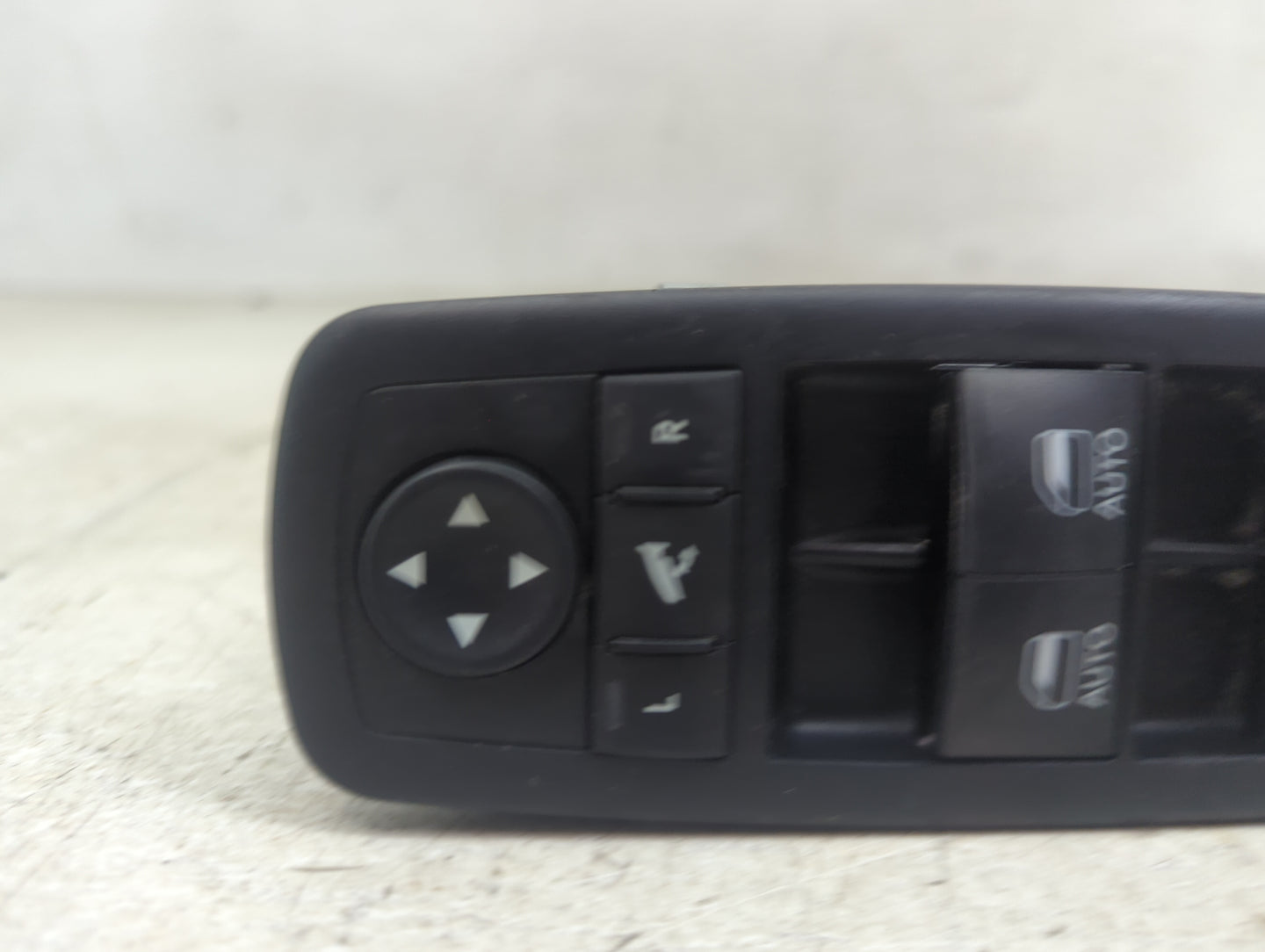 2014 Ram 1500 Master Power Window Switch Replacement Driver Side Left P/N:68183752AB Fits OEM Used Auto Parts - Oemusedautop