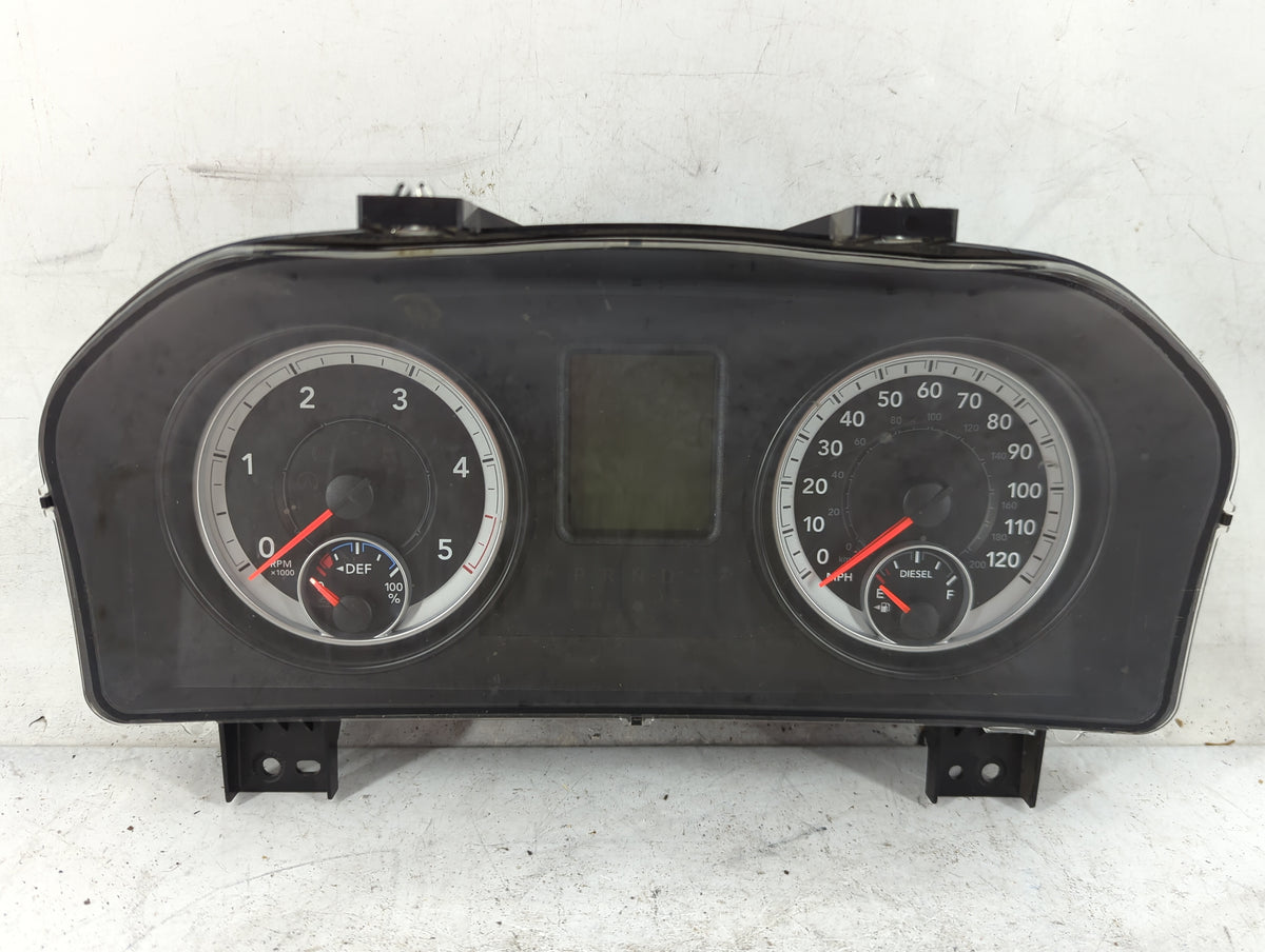 2014 Ram 1500 Instrument Cluster Speedometer Gauges P/N:P56054695AF T8GQI067428121, A2C9037830 Miles: Fits OEM Used Auto Par