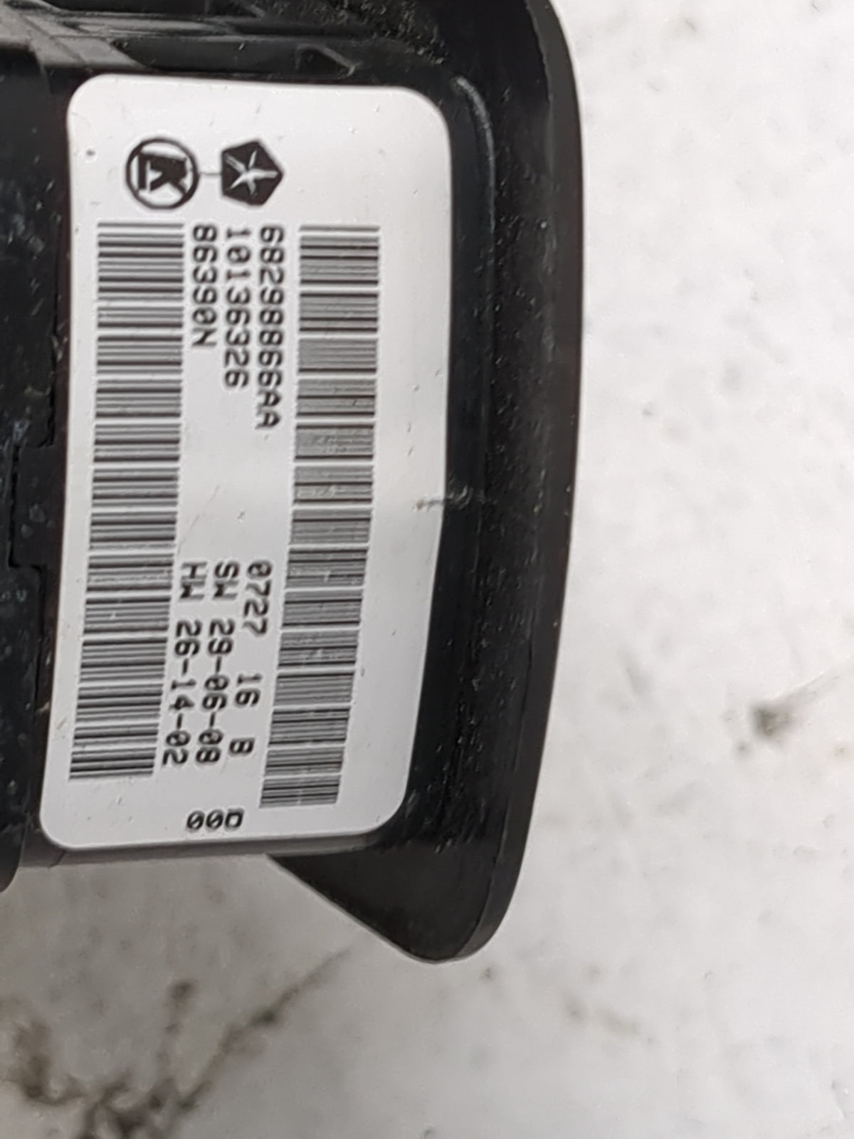 2014 Ram 1500 Master Power Window Switch Replacement Driver Side Left P/N:68298866AA 10136326, 86390N Fits OEM Used Auto Par