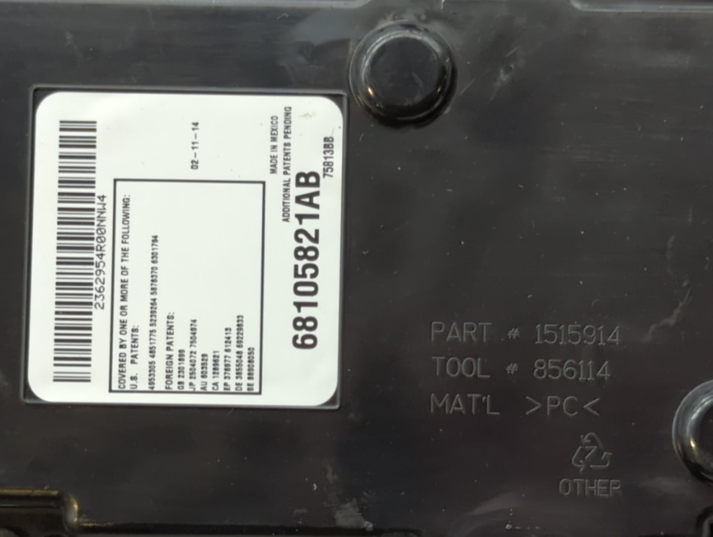 2013-2015 Ram 1500 Center Floor Console Fits Fits 2013 2014 2015 OEM Used Auto Parts - Oemusedautoparts1.com