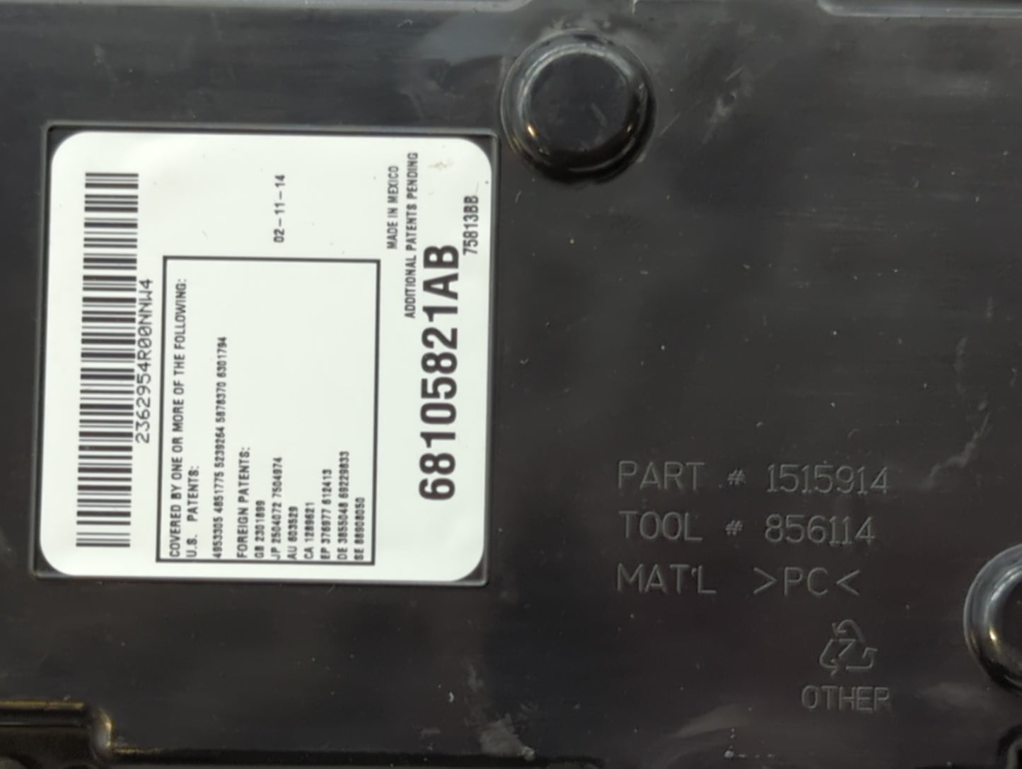 2013-2015 Ram 1500 Center Floor Console Fits Fits 2013 2014 2015 OEM Used Auto Parts - Oemusedautoparts1.com
