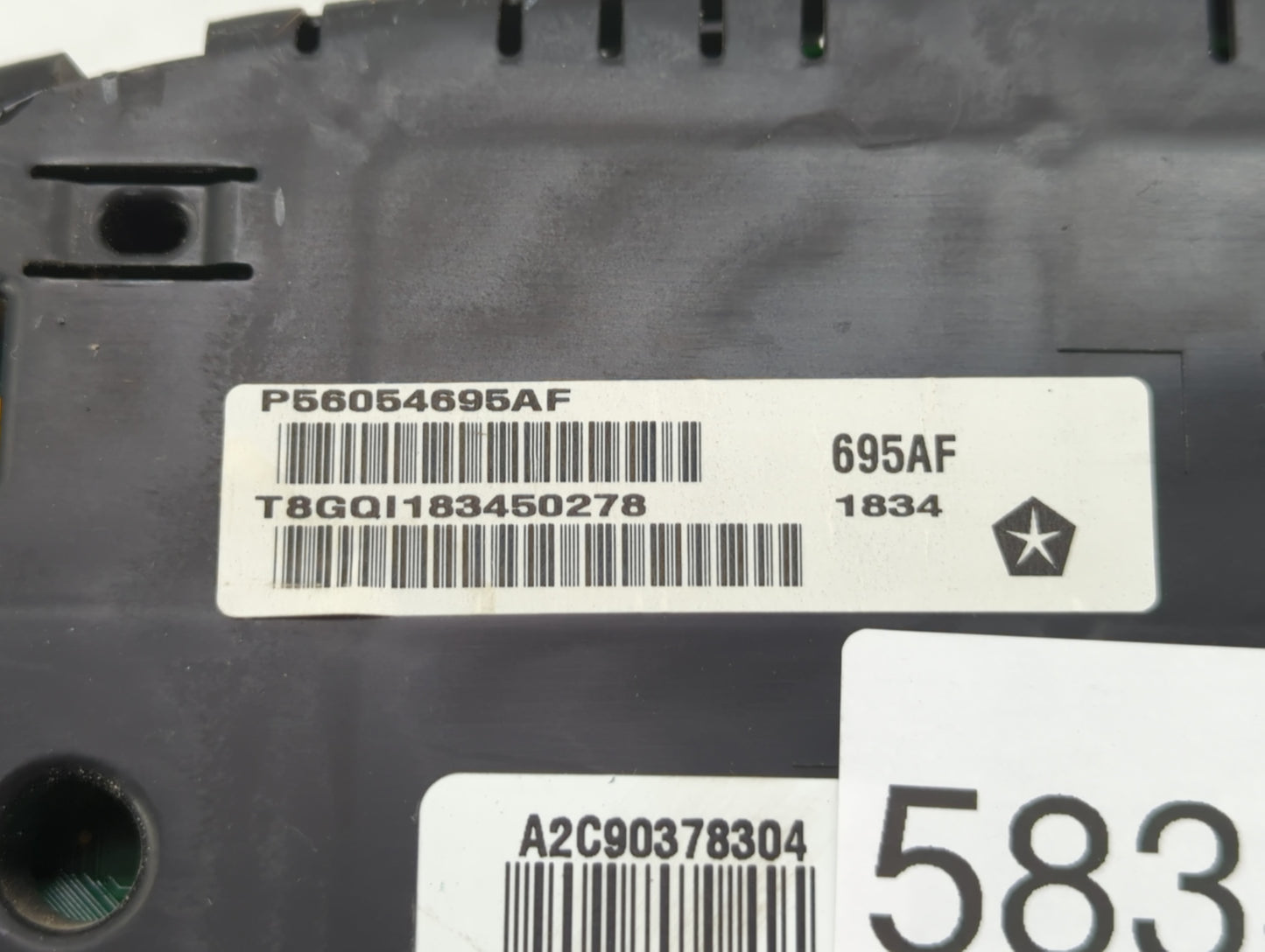 2014 Ram 1500 Instrument Cluster Speedometer Gauges P/N:A2C90378304 P56054695AF Fits OEM Used Auto Parts - Oemusedautoparts1