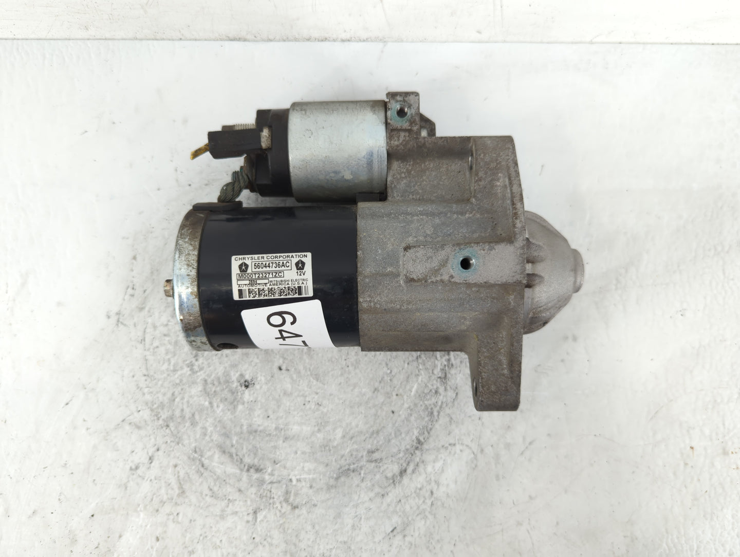 2011-2022 Ram 1500 Car Starter Motor Solenoid OEM P/N:M000T23271ZC 56044736AC Fits OEM Used Auto Parts - Oemusedautoparts1.c