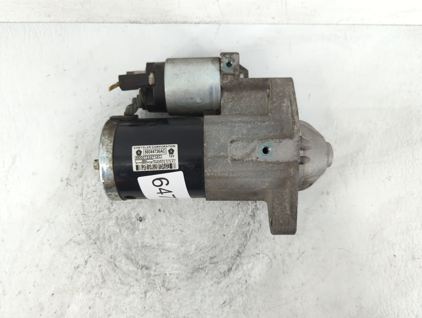 2011-2022 Ram 1500 Car Starter Motor Solenoid OEM P/N:M000T23271ZC 56044736AC Fits OEM Used Auto Parts - Oemusedautoparts1.c