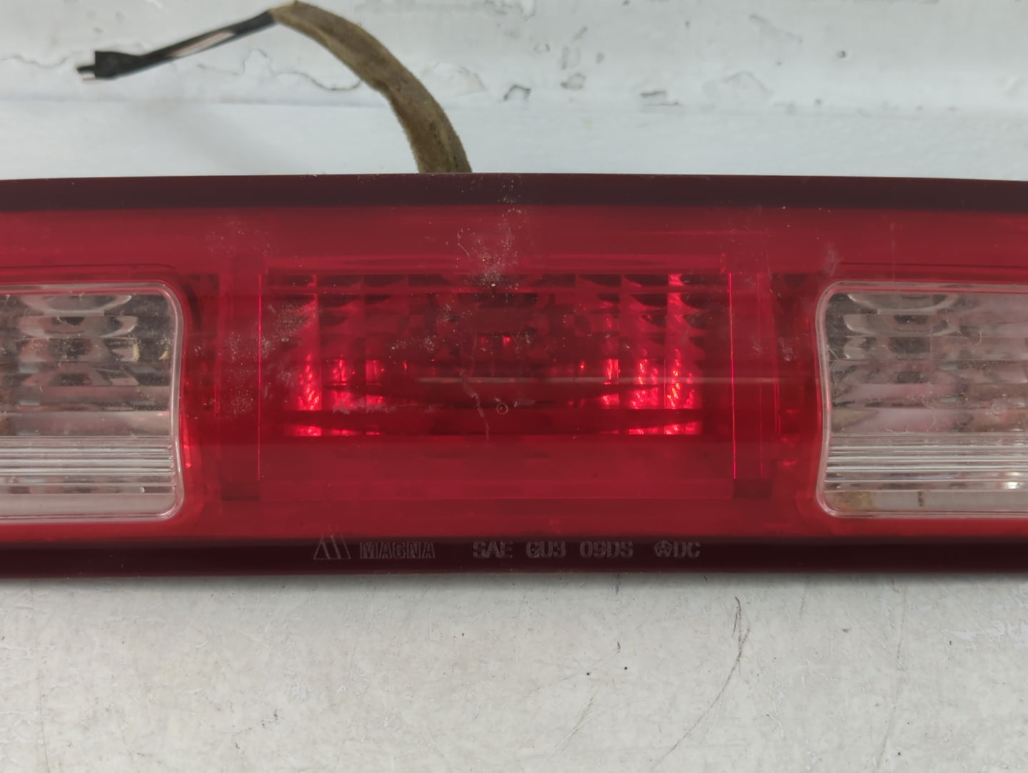 2014 Ram 1500 Third Brake Light Tail Light P/N:55372082 Fits OEM Used Auto Parts - Oemusedautoparts1.com