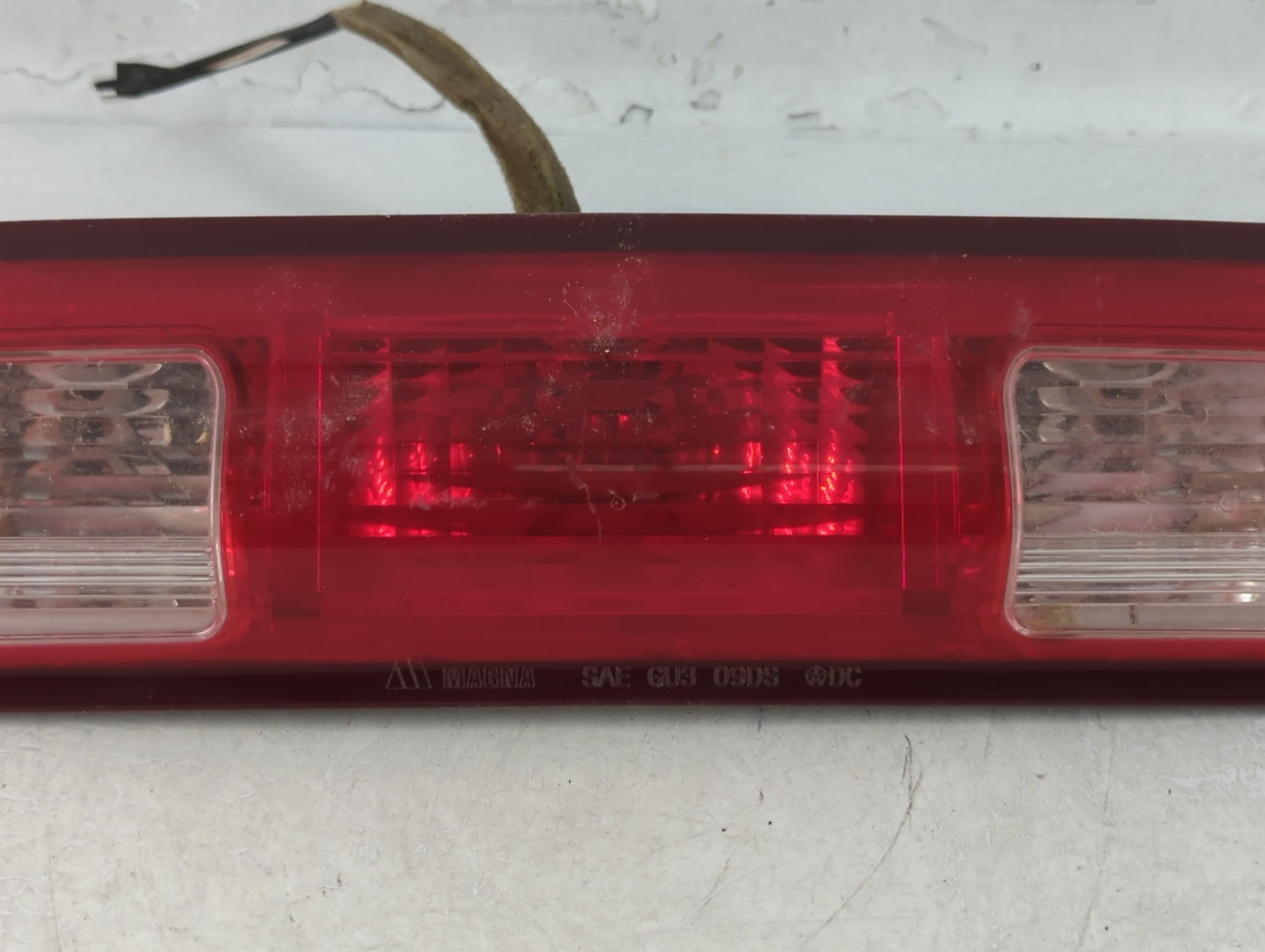 2014 Ram 1500 Third Brake Light Tail Light P/N:55372082 Fits OEM Used Auto Parts - Oemusedautoparts1.com