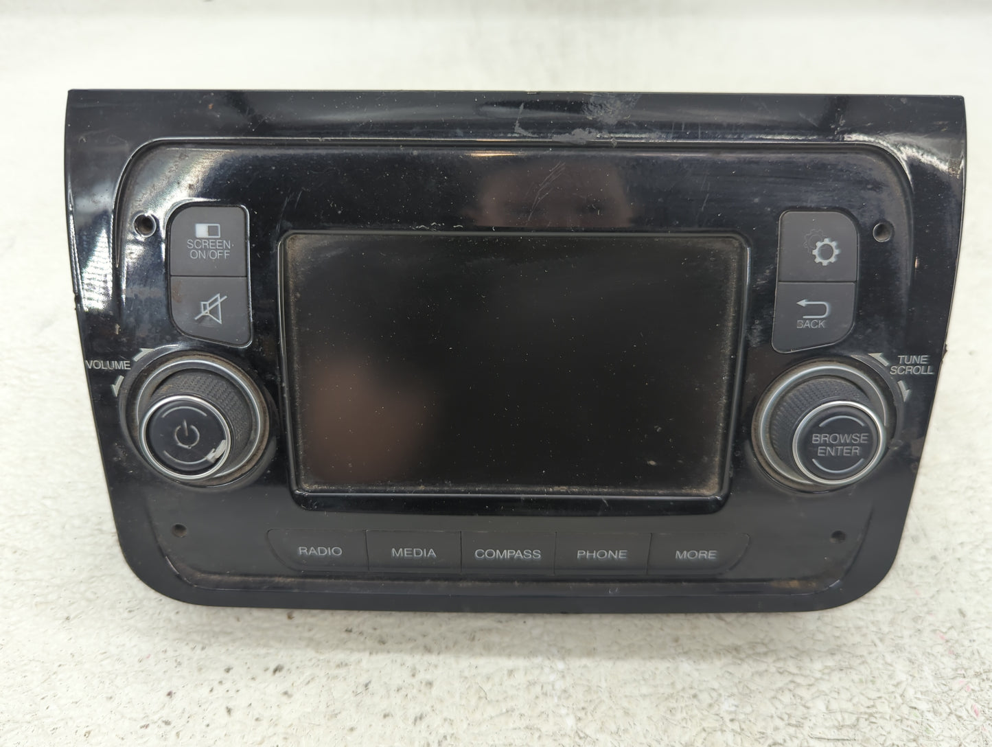 2014-2015 Ram Promaster 1500 Radio AM FM Cd Player Receiver Replacement Fits Fits 2014 2015 OEM Used Auto Parts - Oemusedaut
