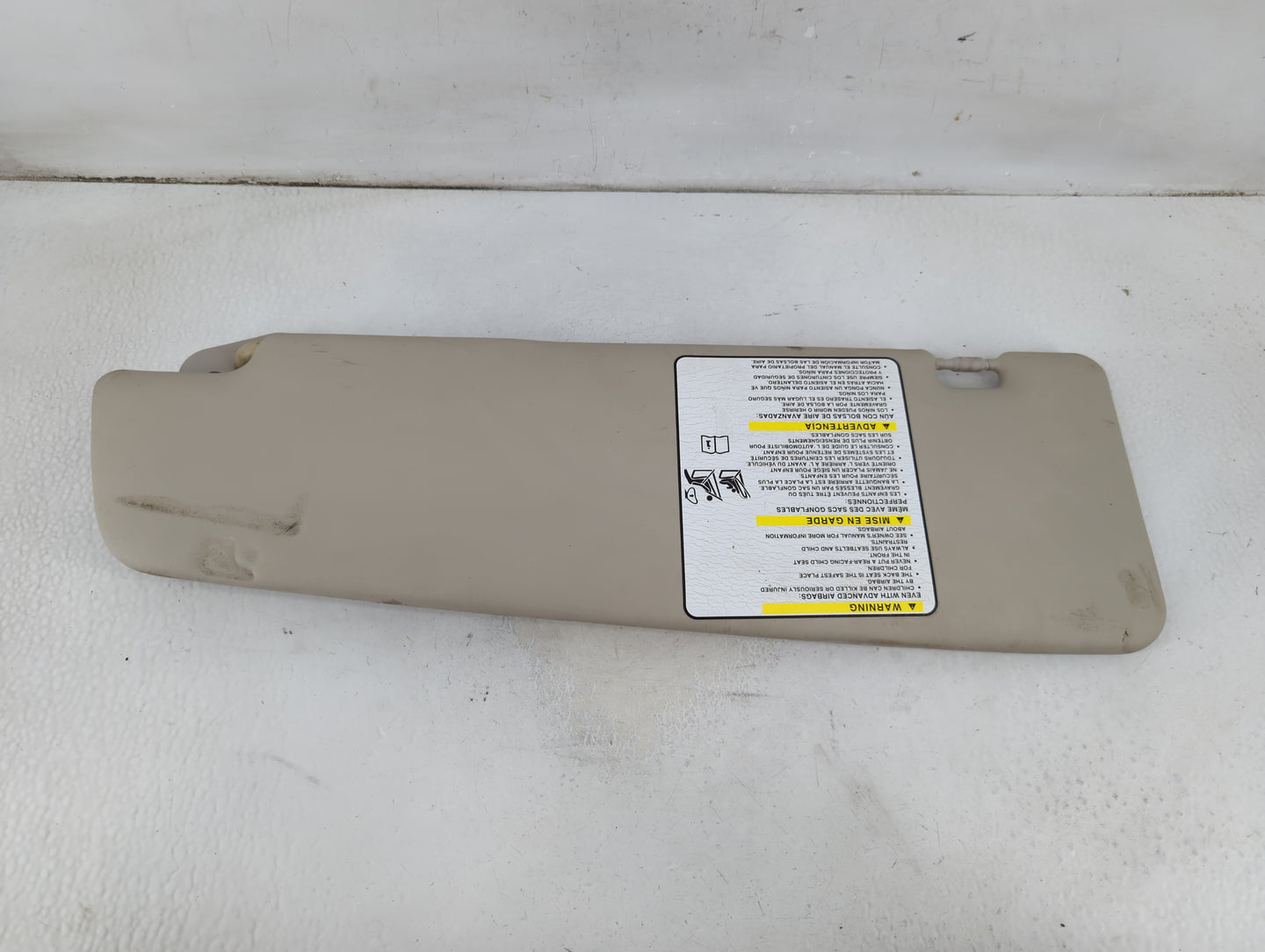 2014-2022 Ram Promaster 1500 Sun Visor Shade Replacement Passenger Right Mirror Fits OEM Used Auto Parts - Oemusedautoparts1