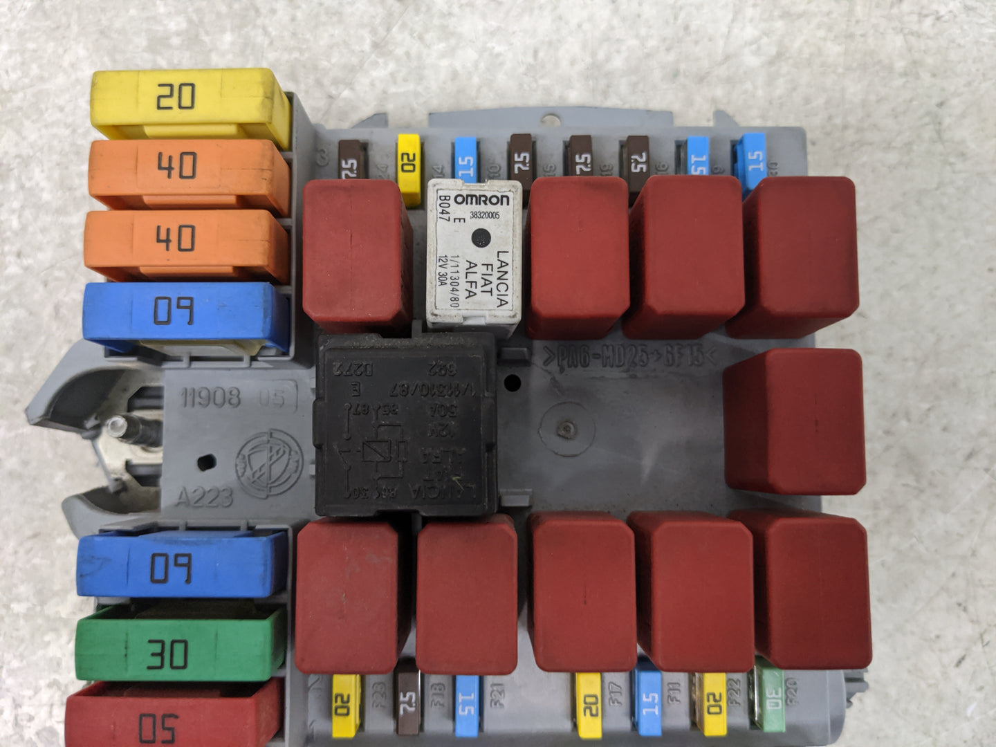 2014-2015 Ram Promaster 3500 Fusebox Fuse Box Panel Relay Module Fits Fits 2014 2015 OEM Used Auto Parts - Oemusedautoparts1