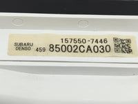 2013-2014 Scion Fr-S Instrument Cluster Speedometer Gauges P/N:157550-7446 Fits Fits 2013 2014 OEM Used Auto Parts - Oemused
