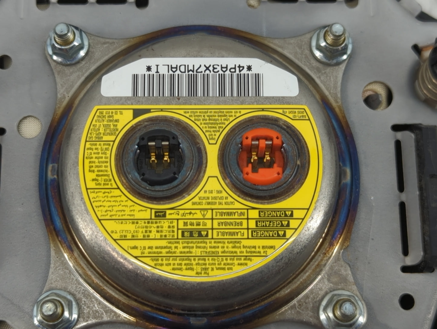 2013-2016 Scion Fr-S Air Bag Driver Left Steering Wheel Mounted Fits Fits 2013 2014 2015 2016 OEM Used Auto Parts - Oemuseda