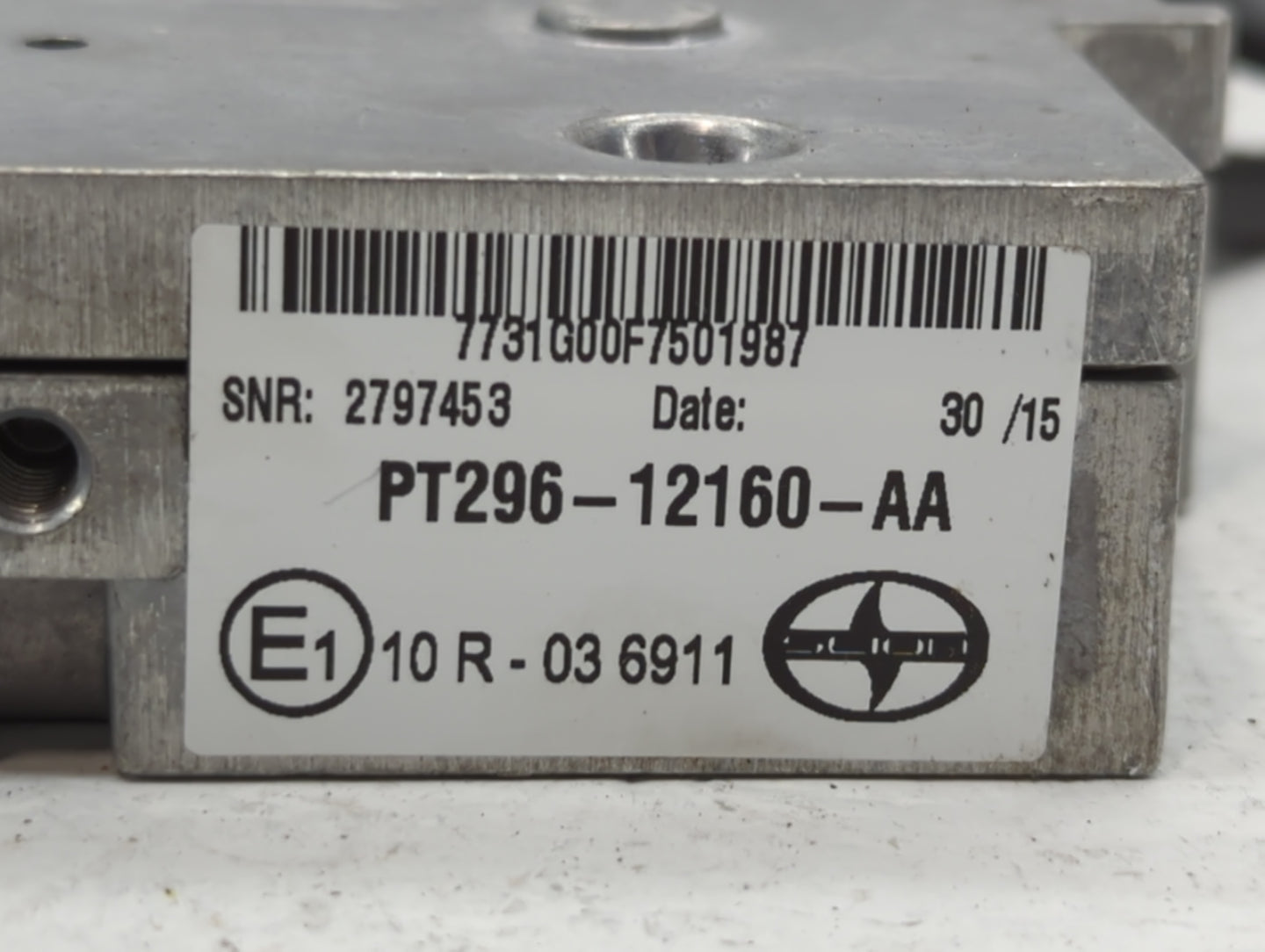 2014 Scion Fr-S PCM Engine Control Computer ECU ECM PCU OEM P/N:PT296-12160-AA Fits OEM Used Auto Parts - Oemusedautoparts1.