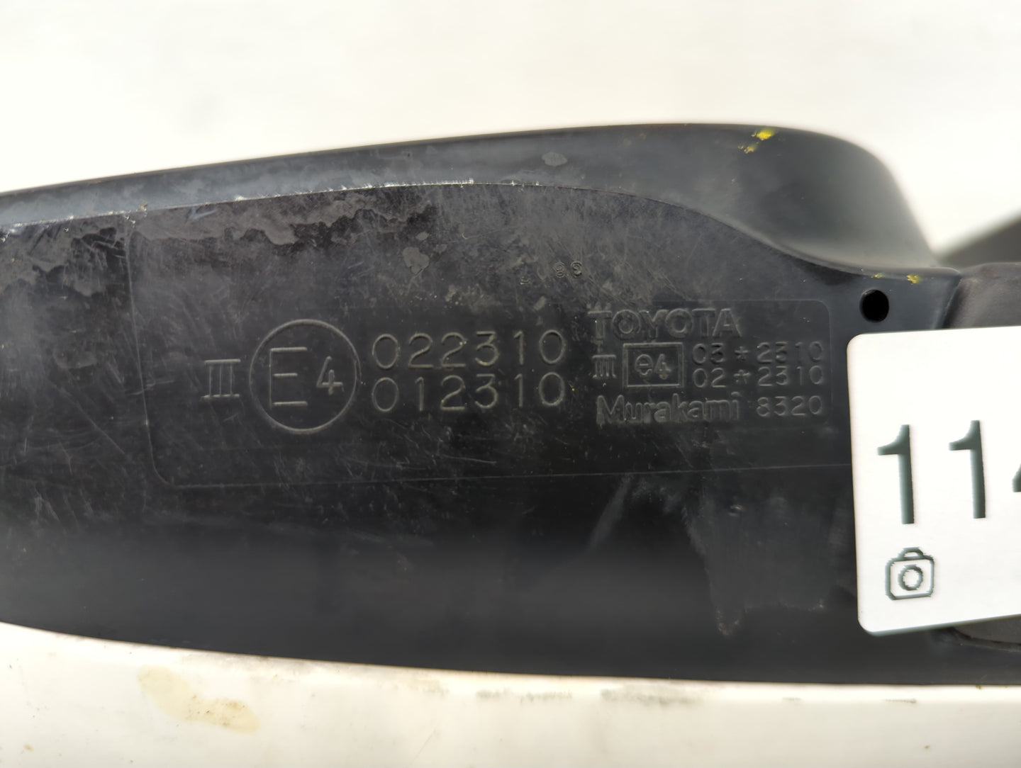 2011-2016 Scion Tc Driver Side View Mirror - Left Door Mirror OEM Used - Oemusedautoparts1.com