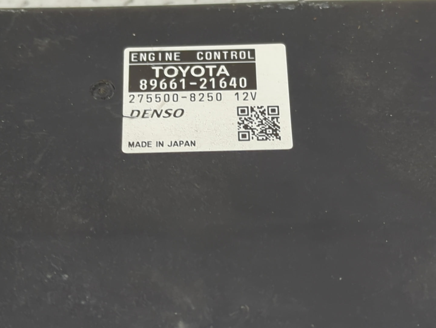 2014-2015 Scion Tc PCM Engine Control Computer ECU ECM PCU OEM P/N:89661-21640 275500-8250 Fits Fits 2014 2015 OEM Used Auto