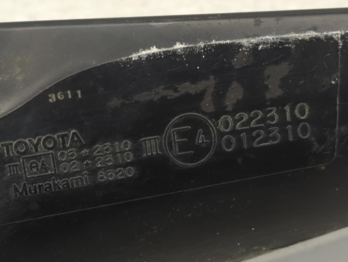 2011-2016 Scion Tc Passenger Side View Mirror - Right Door Mirror OEM Used - Oemusedautoparts1.com