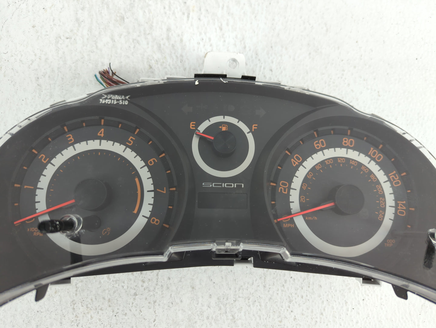 2014-2016 Scion Tc Instrument Cluster Speedometer Gauges P/N:83800-21510 Fits Fits 2014 2015 2016 OEM Used Auto Parts - Oemu