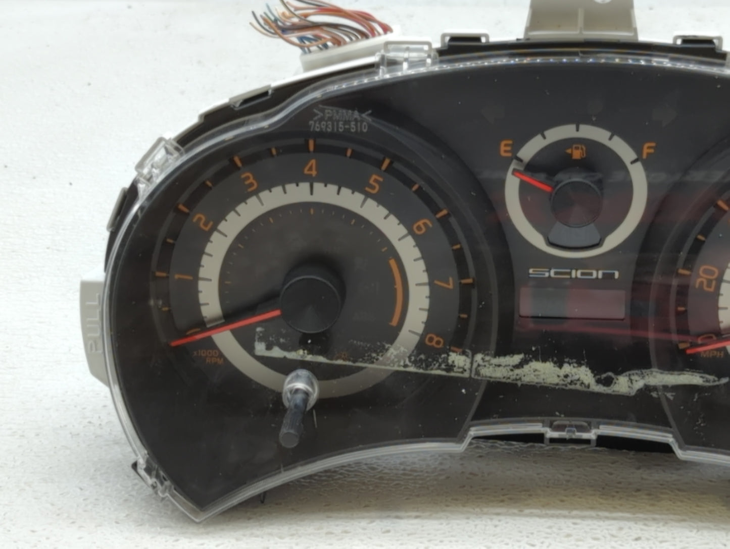 2014-2016 Scion Tc Instrument Cluster Speedometer Gauges P/N:83800-21510 83800-21500 Fits Fits 2014 2015 2016 OEM Used Auto 