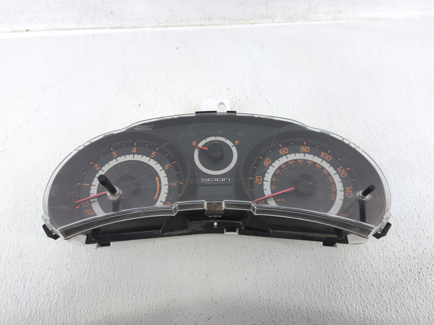 2014-2016 Scion Tc Instrument Cluster Speedometer Gauges P/N:83800-21490-A Fits Fits 2014 2015 2016 OEM Used Auto Parts - Oe