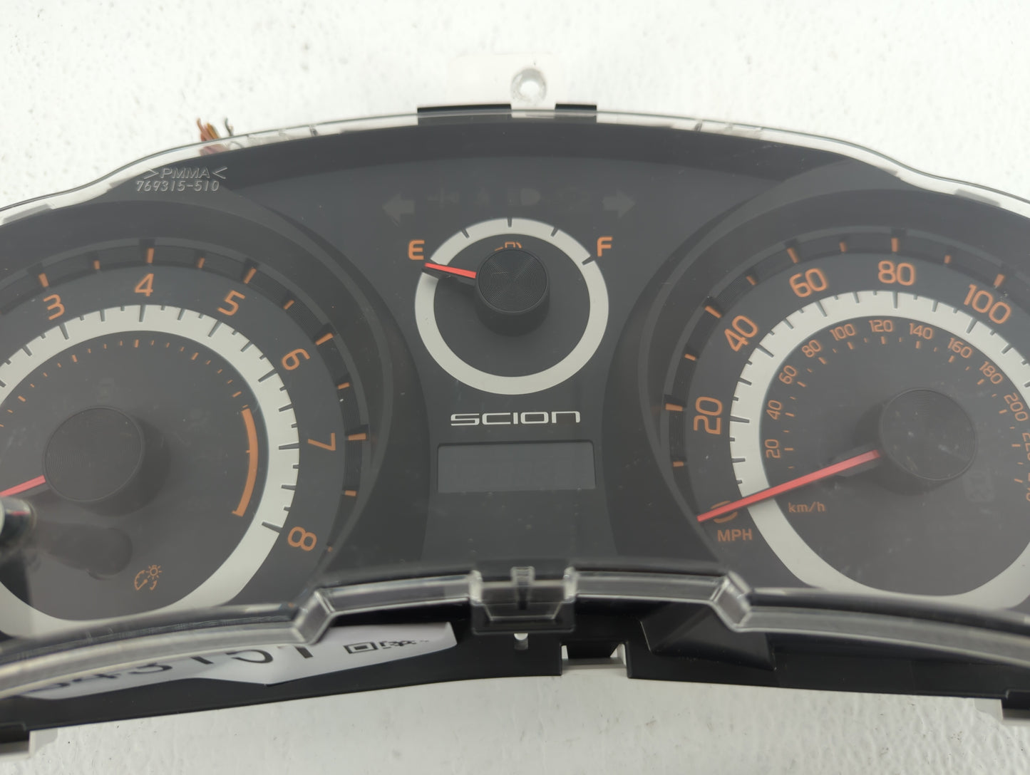 2014-2016 Scion Tc Instrument Cluster Speedometer Gauges P/N:83800-21490-A Fits Fits 2014 2015 2016 OEM Used Auto Parts - Oe