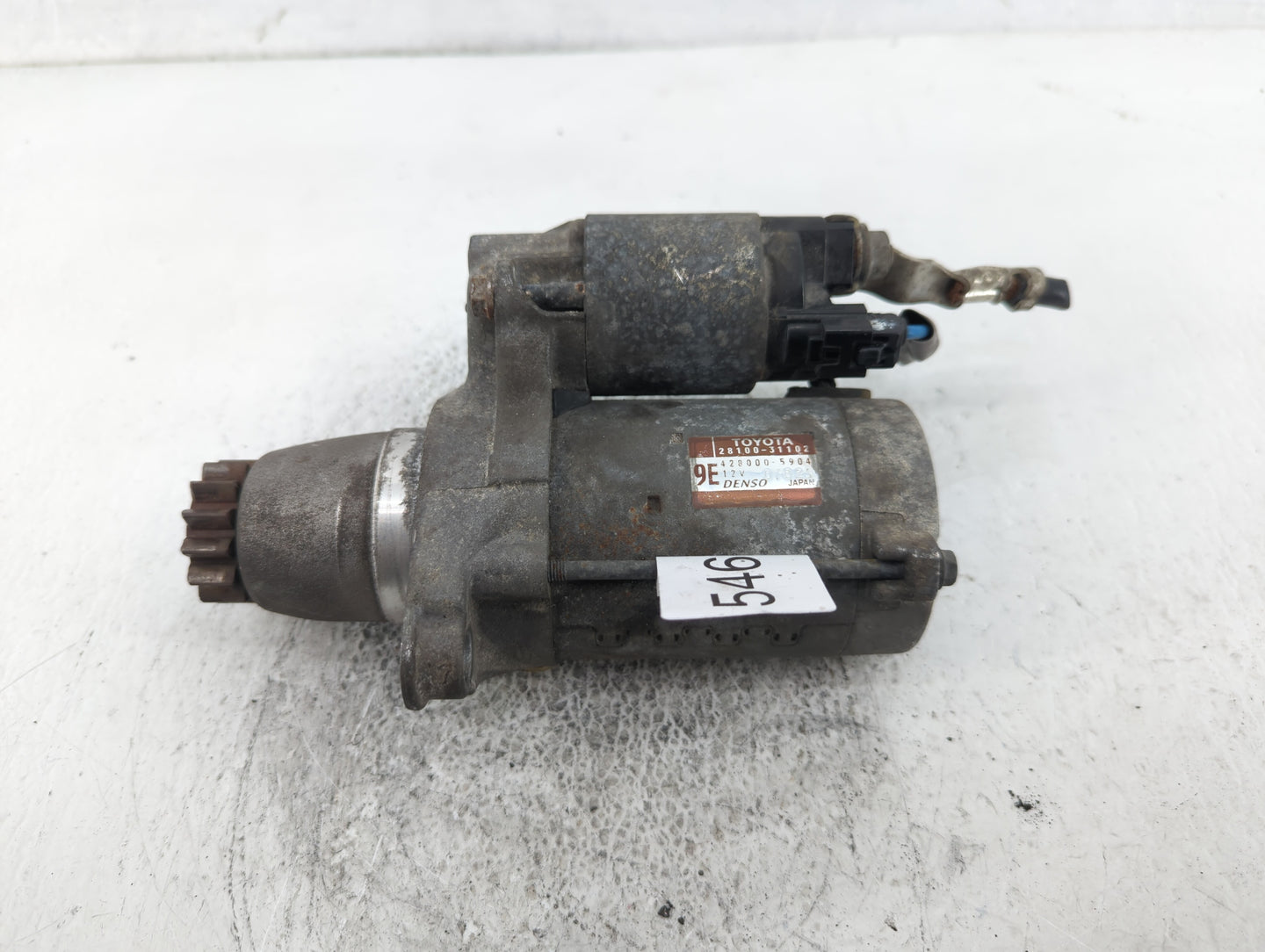 2011-2016 Scion Tc Car Starter Motor Solenoid OEM P/N:428000-5904 28100-31102 Fits Fits 2011 2012 2013 2014 2015 2016 OEM Us