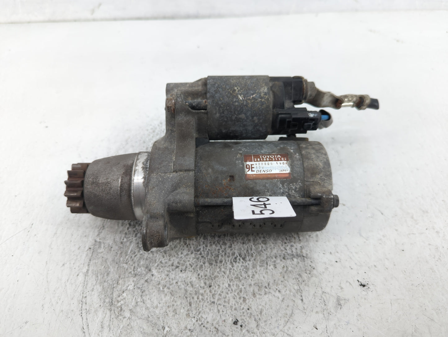 2011-2016 Scion Tc Car Starter Motor Solenoid OEM P/N:428000-5904 28100-31102 Fits Fits 2011 2012 2013 2014 2015 2016 OEM Us