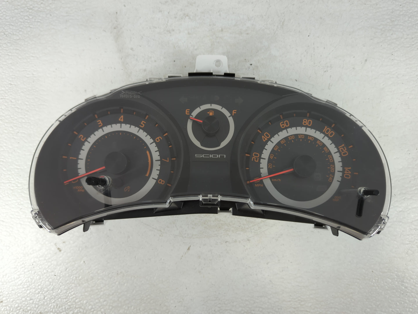 2014-2016 Scion Tc Instrument Cluster Speedometer Gauges P/N:342-620 83800-21480-A Fits Fits 2014 2015 2016 OEM Used Auto Pa